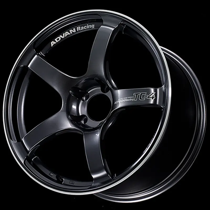 Advan Tc4 15X8.0 / +28 Offset / 4-100 / 63Mm Bore / Racing Gunmetallic & Ring 1
