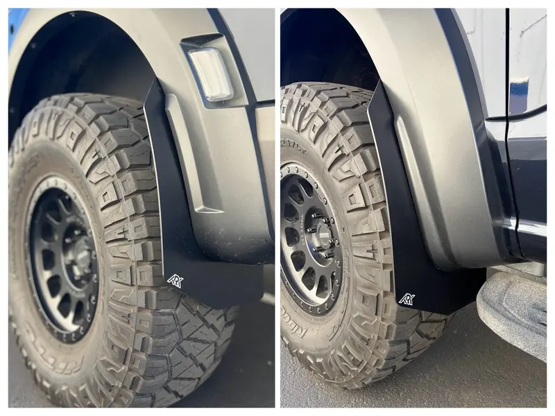 Ark Trixpoly Micros Splash Guards For 2020+ Toyota Highlander – Durable, Low-Profile Wheel Arch Flares 1
