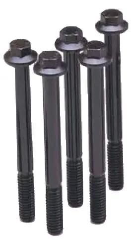 Arp Stainless Steel Hex Bolts – M12 X 1.75 X 80Mm, Black Oxide Finish (5-Pack) 1