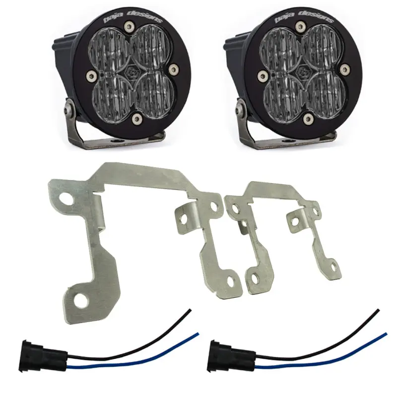 Baja Designs Ford/Subaru Sae Squadron Fog Light Pocket Kit - White 1