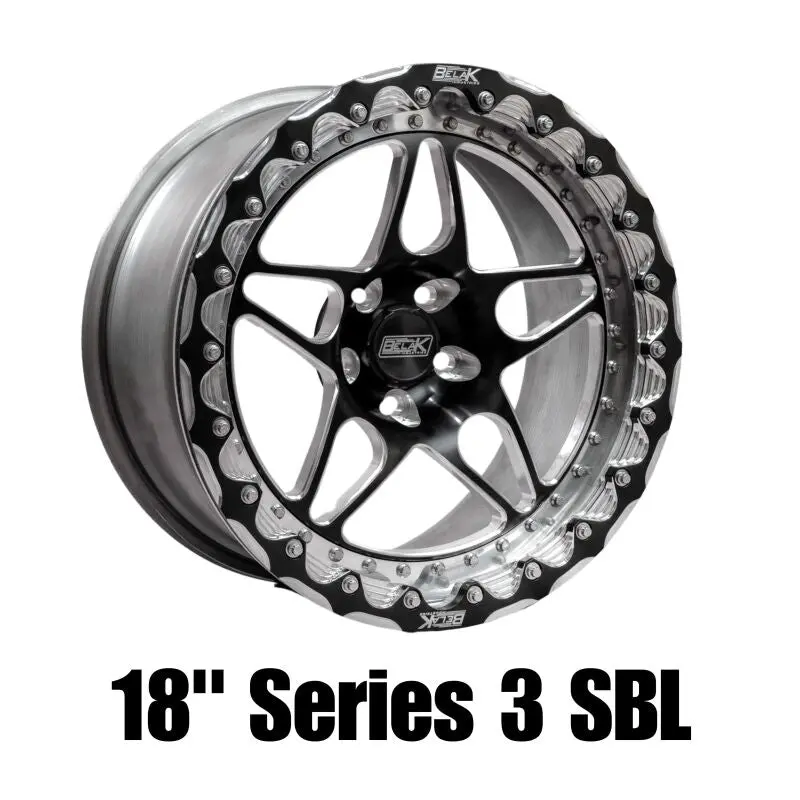 Belak Series 3 Single Beadlock Wheel – 18X11In, 6.75In Backspace, 5X112Mm 1