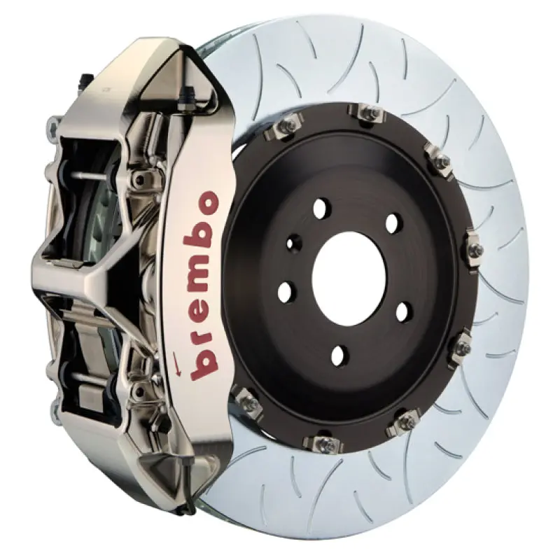 Brembo 10-12 Range Rover Front Gtr Bbk 6 Piston Billet 405X34 2Pc Rotor Slotted Type3- Nickel 1