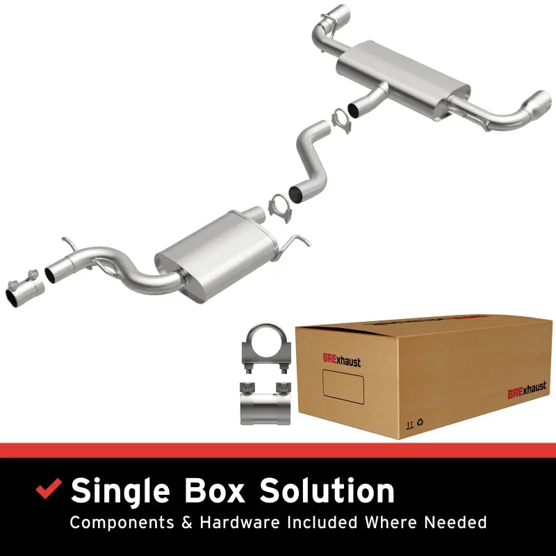Brexhaust Cat-Back Exhaust System For 2010–2014 Vw Gti 2.0L Tsi 1