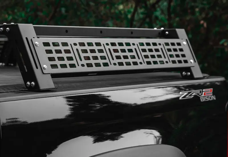 Cali Raised Overland Bed Rack For 2014–2024 Chevy Colorado – Medium Size, Compatible With Roof Top Tents 1
