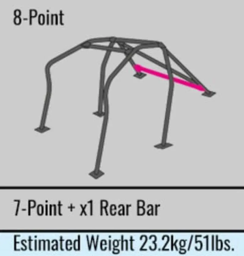 Cusco Chro-Moly Roll Cage 8P Dc5 Integra (S/O / No Cancel) 1