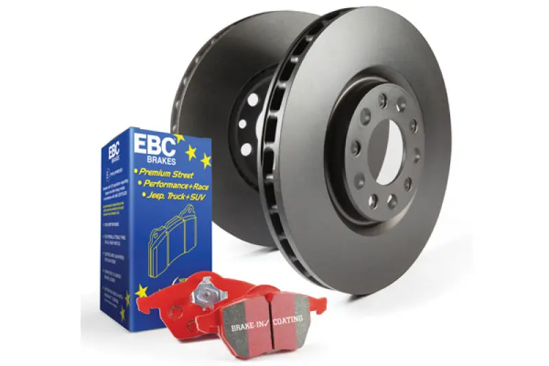 Ebc Redstuff Brake Kit – High-Performance Street Pads And Rk Drilled Rotors 2