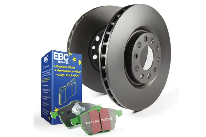 Ebc S11 Greenstuff Brake Pad & Rk Rotor Kit – Premium Street Performance Package 1