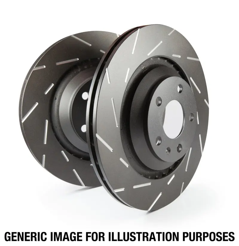 Ebc Slotted Front Brake Rotors For 1995–2001 Ford Explorer 4.0L 2Wd (Usr Series) 2
