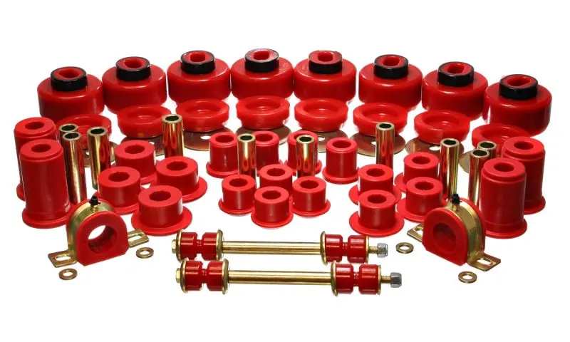 Energy Suspension Hyper-Flex Red Master Bushing Kit For 1999–2006 Chevy C1500 & Silverado 2Wd (New Body Style) 1