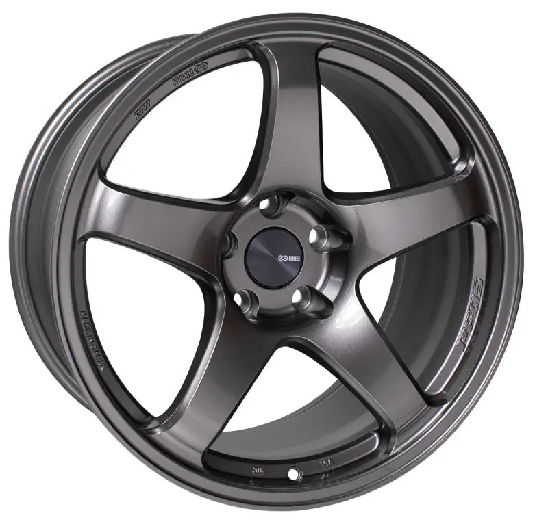 Enkei Pf05 Forged Alloy Wheel – 18×9.5", 5×114.3Mm, +25Mm Offset, 75Mm Center Bore, Dark Silver 1
