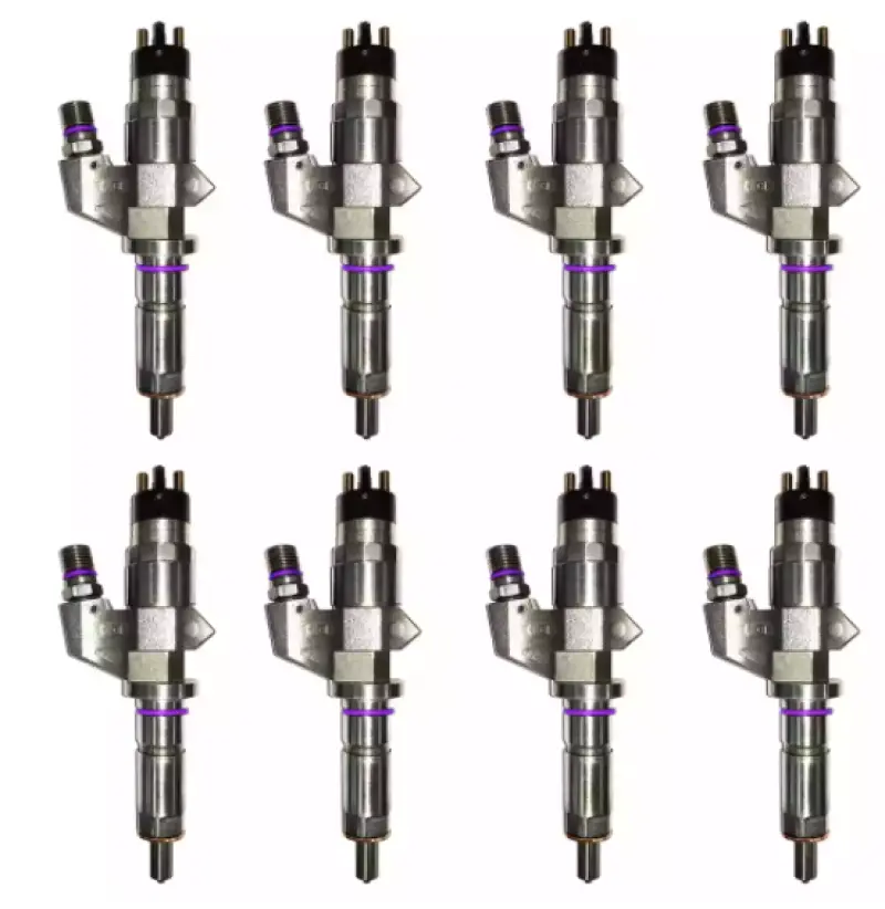 Exergy Remanufactured Lb7 Duramax Injectors — 150% Over Stock Output, Set Of 8 (2001–2004) 1