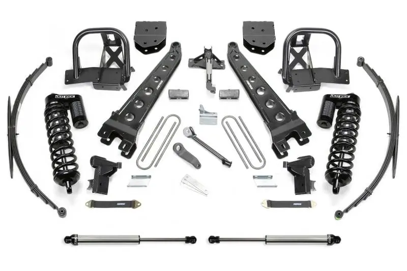 Fabtech Radial Arm Lift System – 10-Inch Front Suspension Kit With Dual-Adjustable Coilovers For 2008–2010 Ford F350 4Wd 1