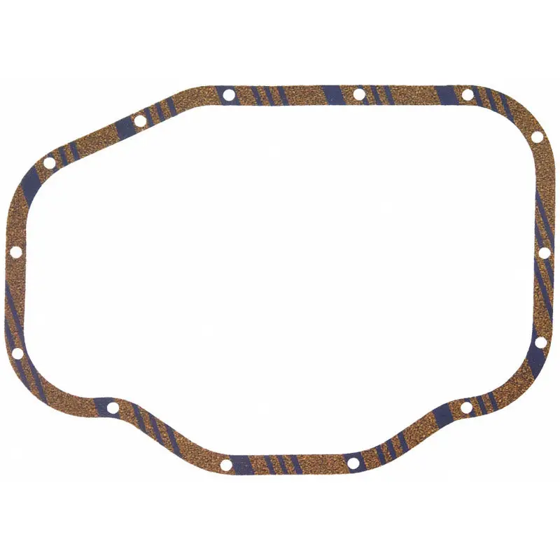 Fel-Pro Blue Stripe Cork-Rubber Oil Pan Gasket Set For Lexus Ls400 (Oe Replacement Os 30654 C) 1