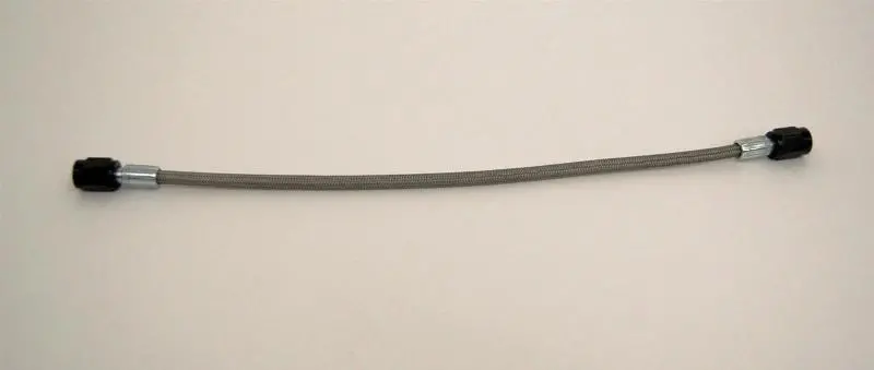 Fragola -2An Stainless Steel Brake Line With -3An Black Aluminum Fittings – 36-Inch Length 1