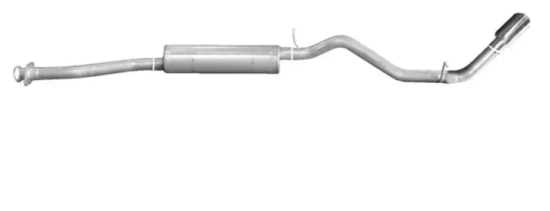 Gibson Aluminized Cat-Back Exhaust System For 2015–2022 Chevrolet Colorado Base (2.5L, 3" Diameter, Single Exit) 1
