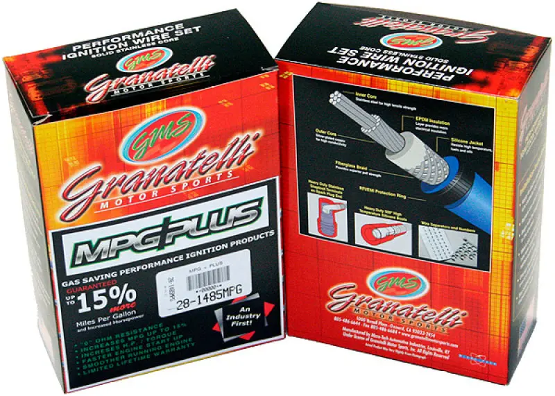 Granatelli Ignition Wire Set For 1988–1993 Pontiac Grand Prix V6 3.1L 1