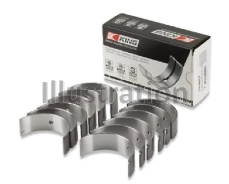 King Connecting Rod Bearing Set For Bmw N52/N53 3.0L Engines – Standard Size, Precision-Matched 1