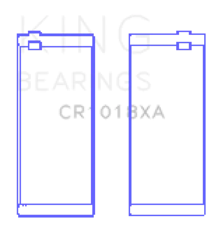 King Connecting Rod Bearing Set – Oversized +0.75Mm Kit For Mercedes-Benz Om611/646/Om611.960 Engines 1