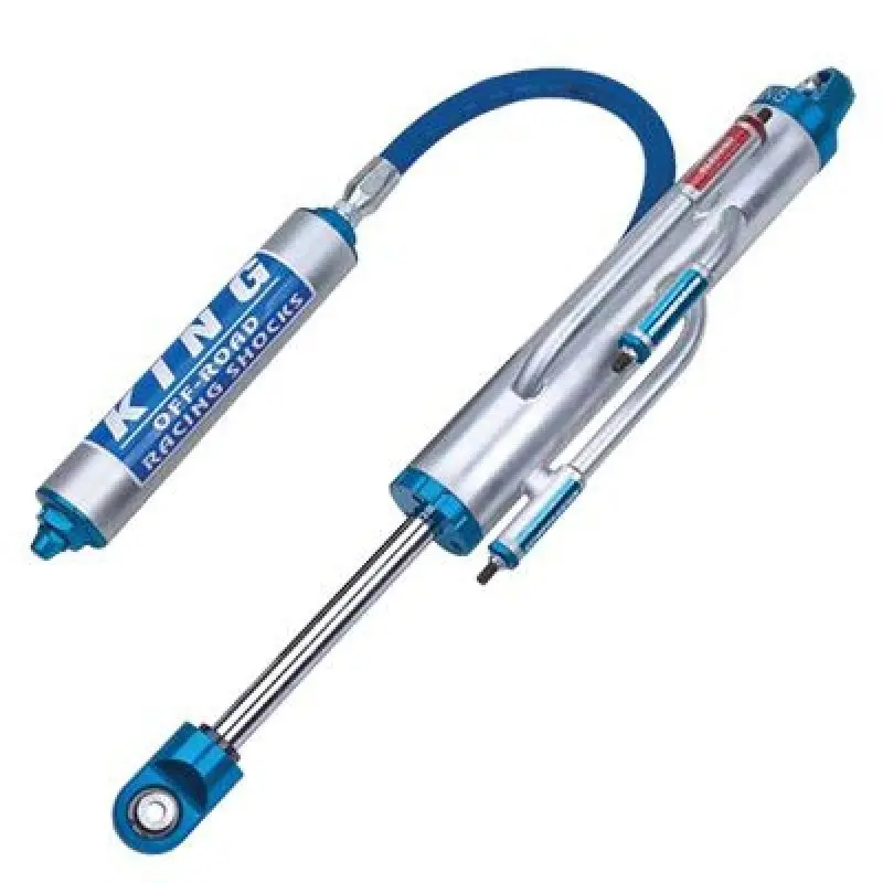 King Off-Road Race Shock – 12" Travel, 3.5" Body Diameter, Swivel Top, 5-Tube Bypass With Piggyback Reservoir, 1" Shaft, Large 3/4" Bypass Tubes 1