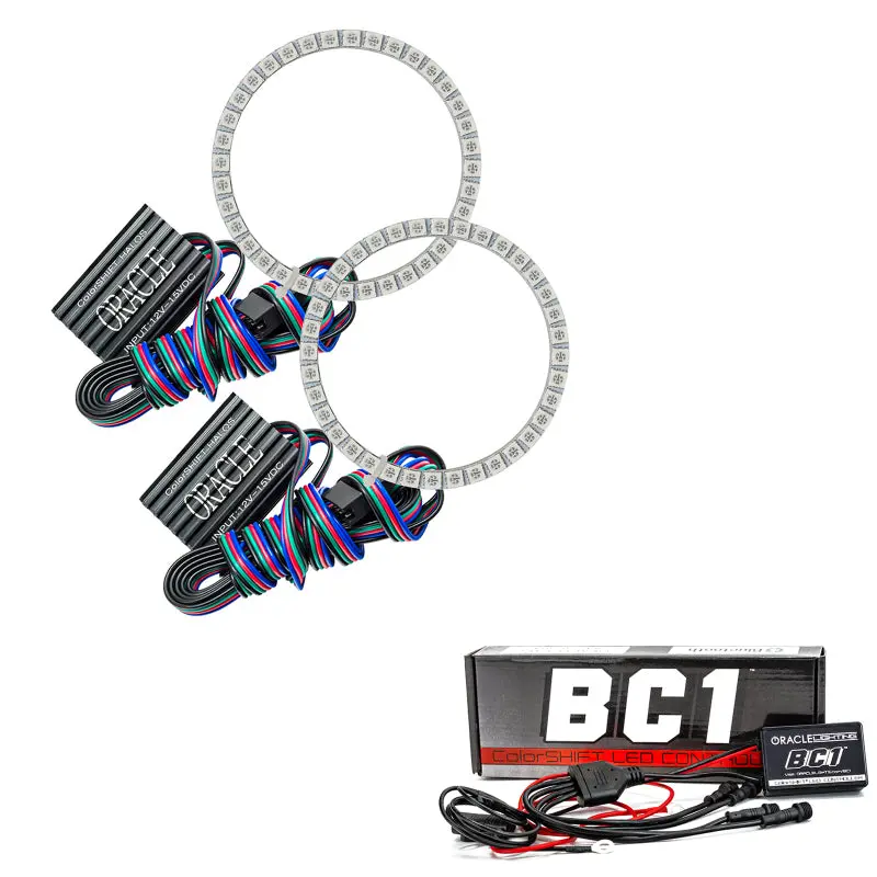 Oracle Lighting Colorshift Halo Headlight Kit For 2014–2018 Toyota 4Runner With Bc1 Controller 1