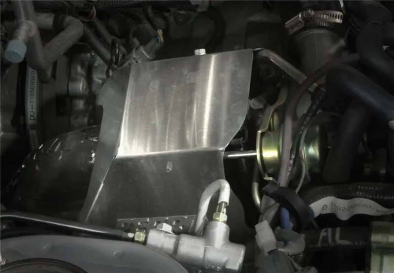 Perrin 04-11 Subaru Sti / 05-08 Legacy Gt / 02-11 Wrx / 04-09 Forester Xt Brushed Turbo Heat Shield 2