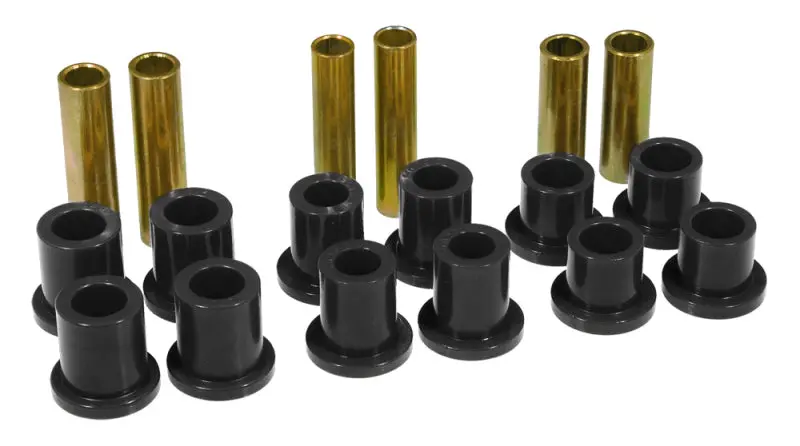 Prothane 73-79 Ford F350 2Wd Rear Leaf Spring Bushings - Black 1