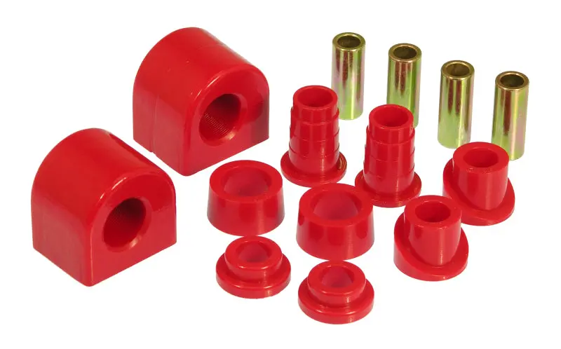Prothane Front Sway Bar Bushing Kit For 1988–1996 Chevrolet Corvette – 24Mm, Red Polyurethane 1