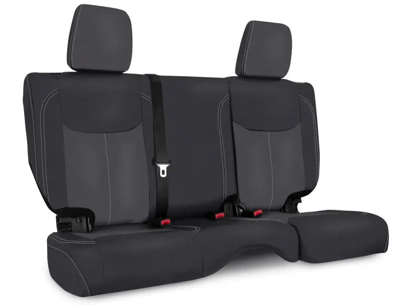 Prp Rear Seat Cover For 2013–2018 Jeep Wrangler Jk (2-Door) – Black/Grey Two-Tone 1
