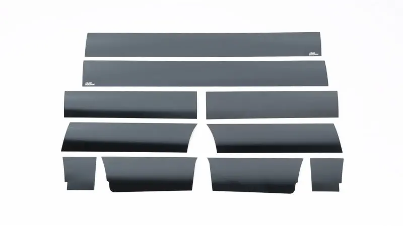 Putco Platinum Rocker Panel Trim For 2009–2014 Ford F-150 Supercab (6.5 Ft Bed, No Factory Fender Flares) – Black, 10-Piece Set 1