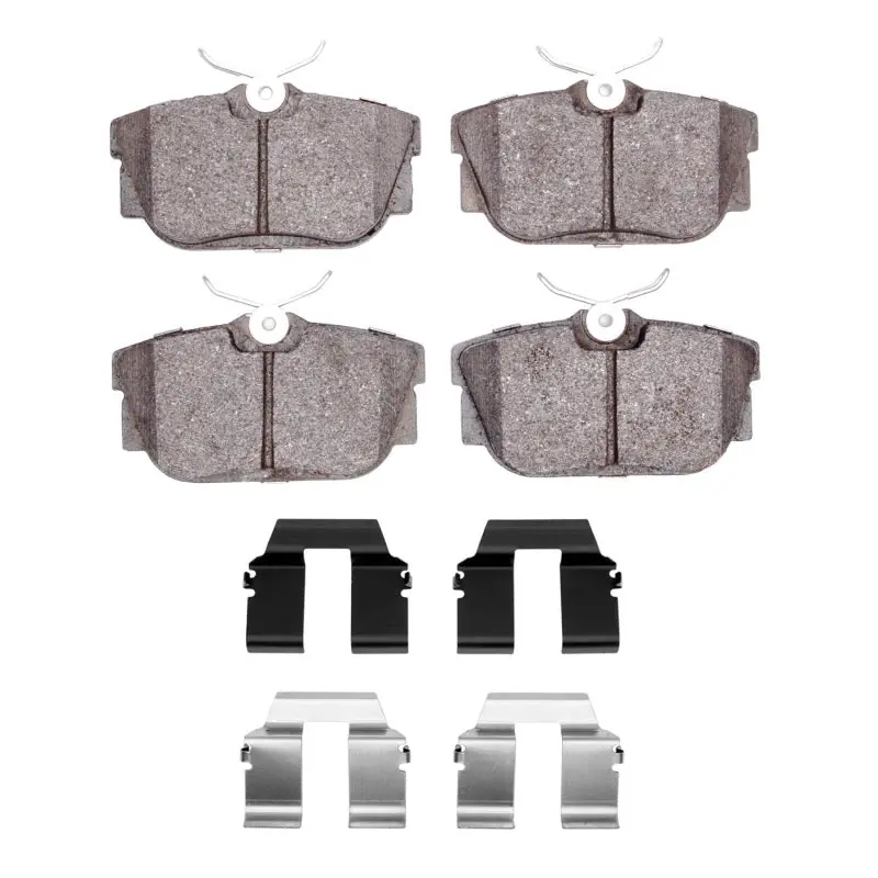 R1 99-99 Volkswagen Eurovan Rear Semi Met Pads & Hardware Kit 1
