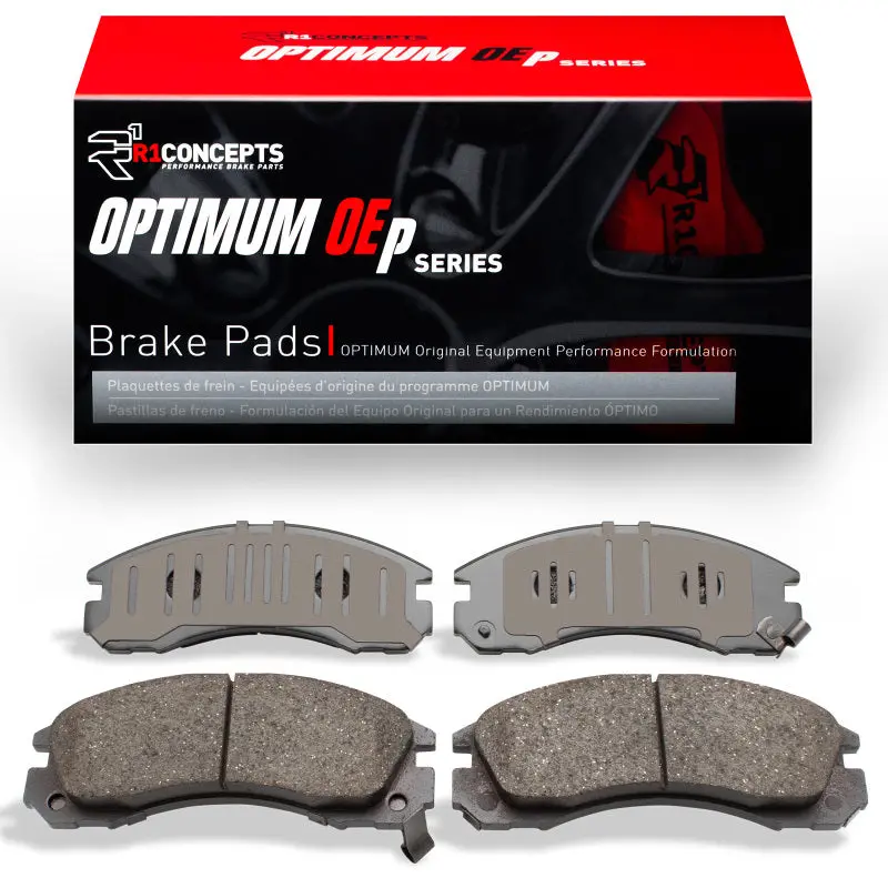 R1 Optimum Oe Front Brake Pads For Dodge Stealth (1990–2022) – Quiet, Low-Dust Performance 1