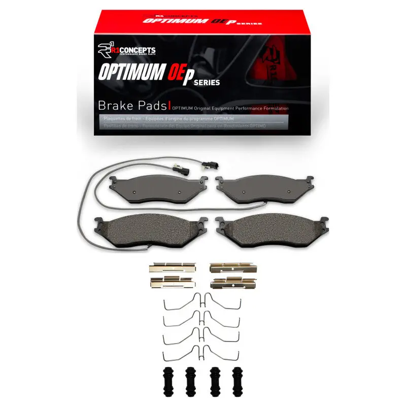 R1 Optimum Oe Rear Brake Pad & Hardware Kit For 2018–2020 Coachmen Mirada Motorhome Chassis 1
