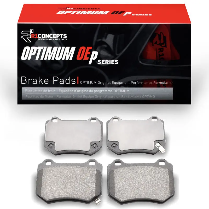 R1 Optimum Oe Rear Brake Pads For 2018–2025 Subaru Wrx Sti 1