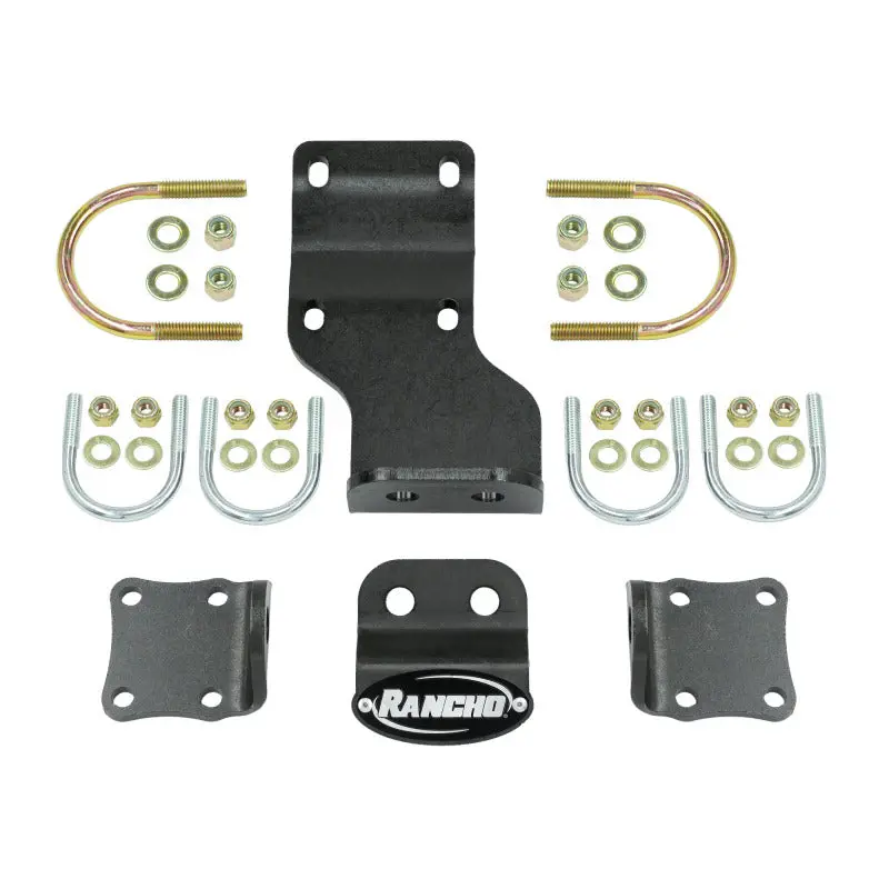 Rancho Dual Steering Stabilizer Bracket Kit For 2020 Jeep Gladiator 1
