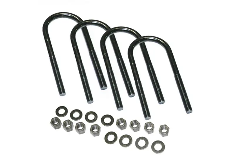 Superlift U-Bolt Kit – 4-Pack, 1/2-Inch Diameter × 2.875-Inch Length × 7-Inch Width, Includes Hardware 1