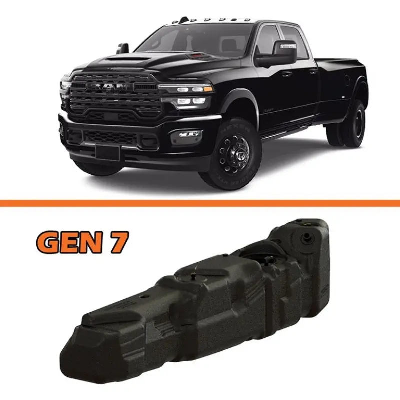 Titan Fuel Tanks Xxl Mid-Ship Replacement Tank – 55-Gallon Capacity For 2025–2026 Ram 2500/3500 Cummins Crew Cab Long Bed 1