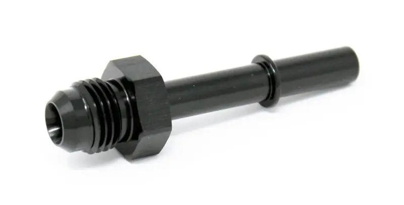 Torque Solution Push-On Efi Adapter Fitting: 3/8In Sae To -8An Male Flare 1