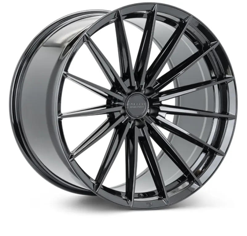 Vossen Hfx-4 22X9 - 5X112 - Et25 - Flat - 66.5 - Gloss Black Wheel 1