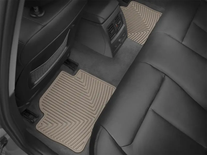 Weathertech 12+ Bmw 3-Series (F30) Rear Rubber Mats - Tan 2
