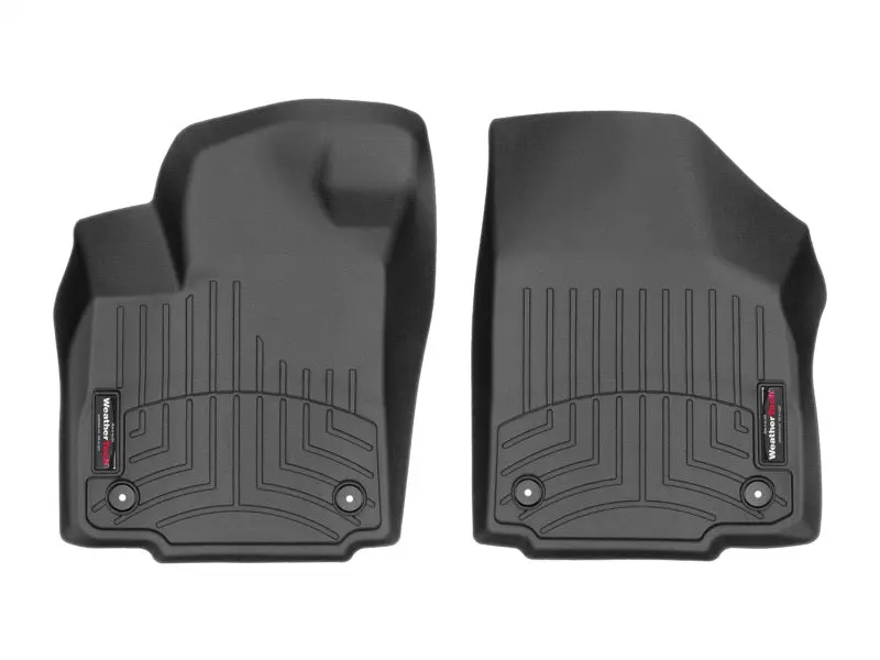 Weathertech Front Floorliner For 2015+ Ford F-150 Supercab With Vinyl Flooring – Black 1
