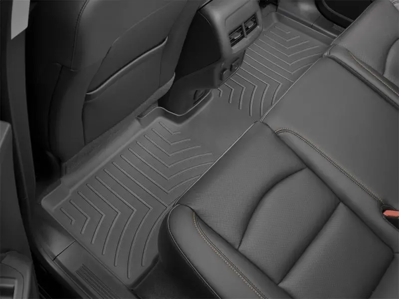 Weathertech Rear Floorliner For 2018–2023 Bmw 6-Series Gran Turismo – Black Fitment 1