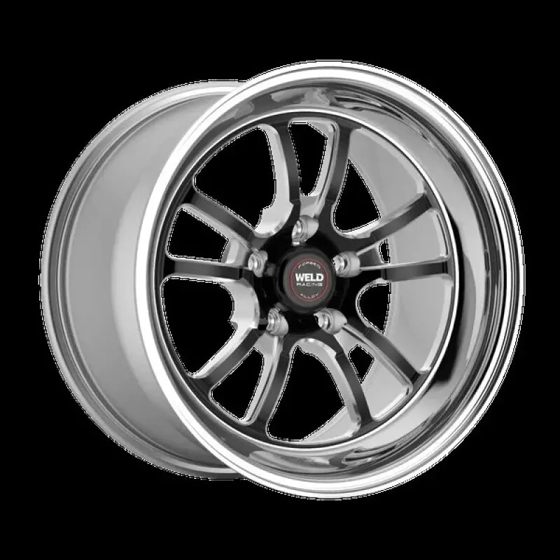 Weld S70 Rt-S Forged Black Wheel – 17×12.5 Inches, 5×114.3 Bolt Pattern, 2.9-Inch Backspace 1