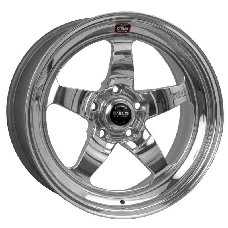Weld S71 18X7 / 5X115Mm Bp / 4.1In. Bs Polished Wheel (High Pad) - Non-Beadlock 1