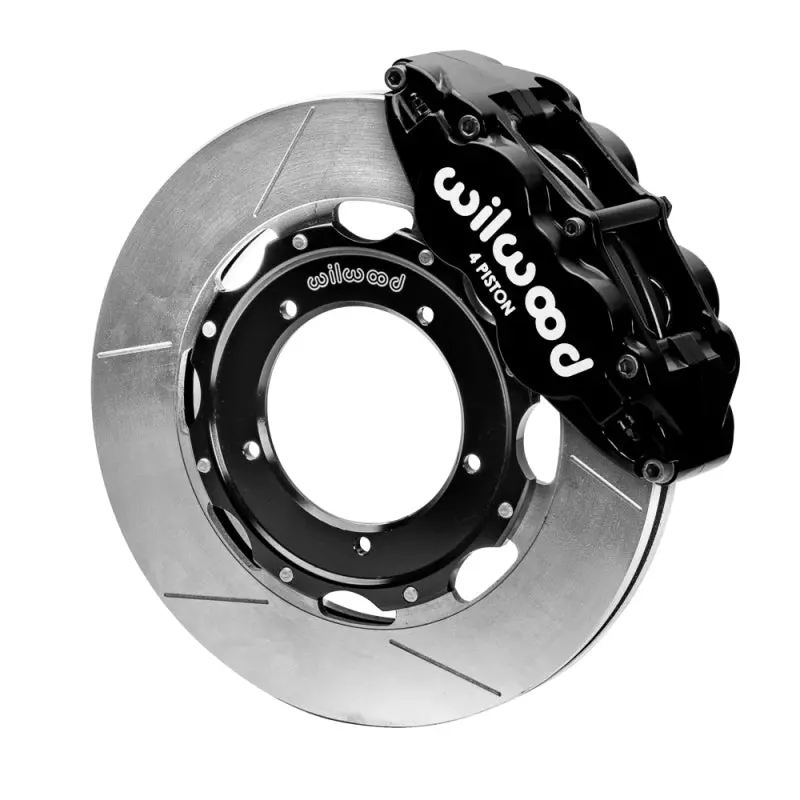 Wilwood Superlite Brake Kit – Front 3.5" Mt Slotted Rotors With Black Calipers For 1969–1989 Porsche 911 1