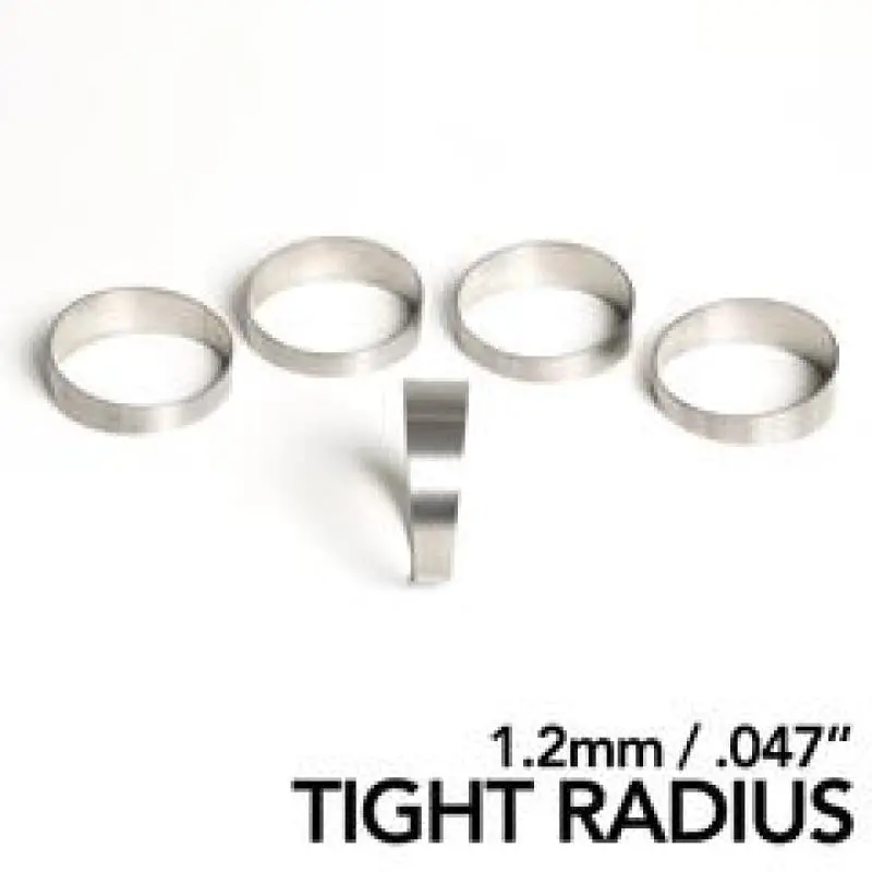 Ticon Titanium 3.5In Diameter 45° Pie Cut Elbows – 1Mm Wall Thickness, Pack Of 5 1